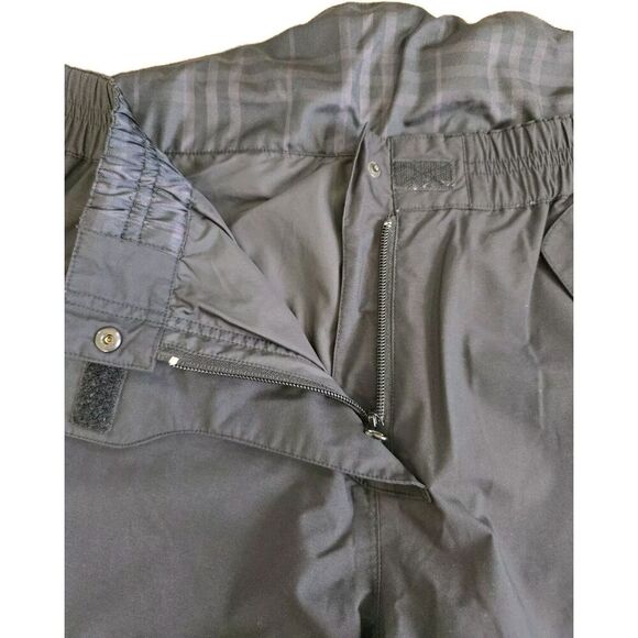 BURBERRY Black Snow Pants Size Large Skiing Ski Snowboarding Designer Men Womens - Picture 11 of 16